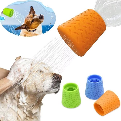 2pcs pet shower heads - heads, silicone