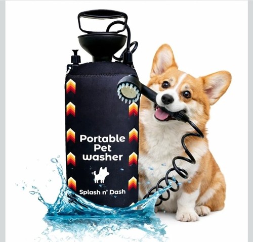 Portable dog shower manual - portable,