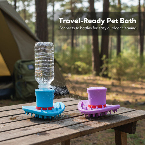 Dog shower massage brush - dog,