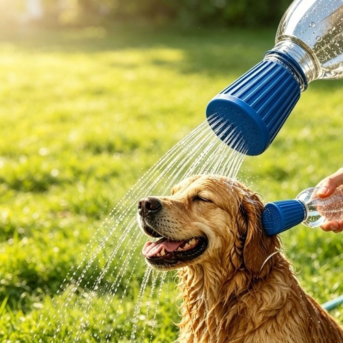 Portable pet shower head - shower,