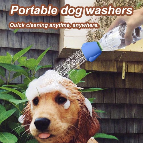 Portable water bottle shower - water,