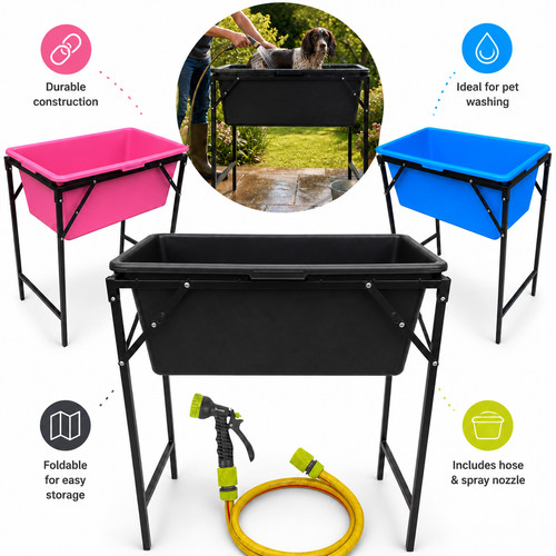 Dog grooming bath pet wash - wash, tub
