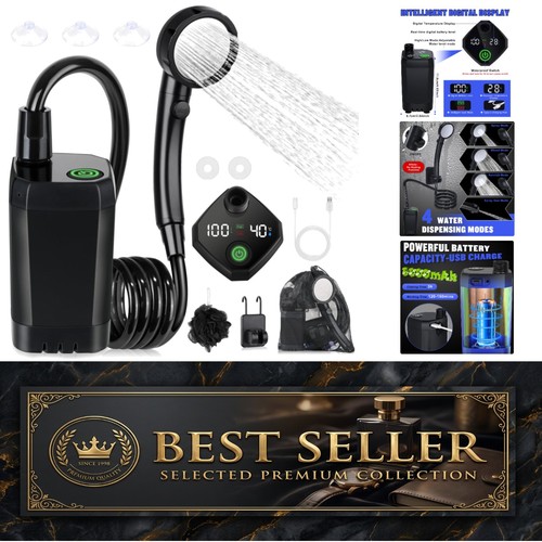 6000mah portable shower for - 6000mah,